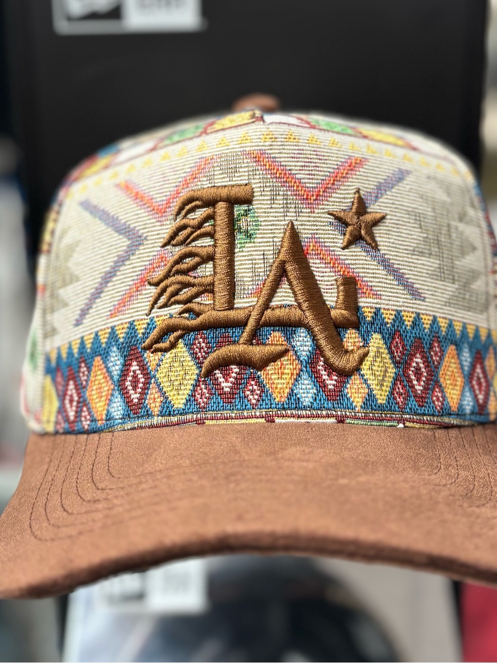 Los Angeles Dodgers Jacquard made fabric SnapBack Hat